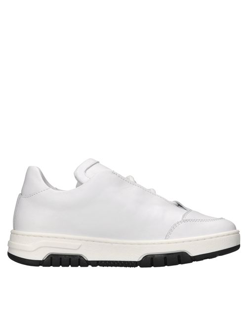 Sneakers in pelle MOSCHINO | 80485 GINEVRABIANCO